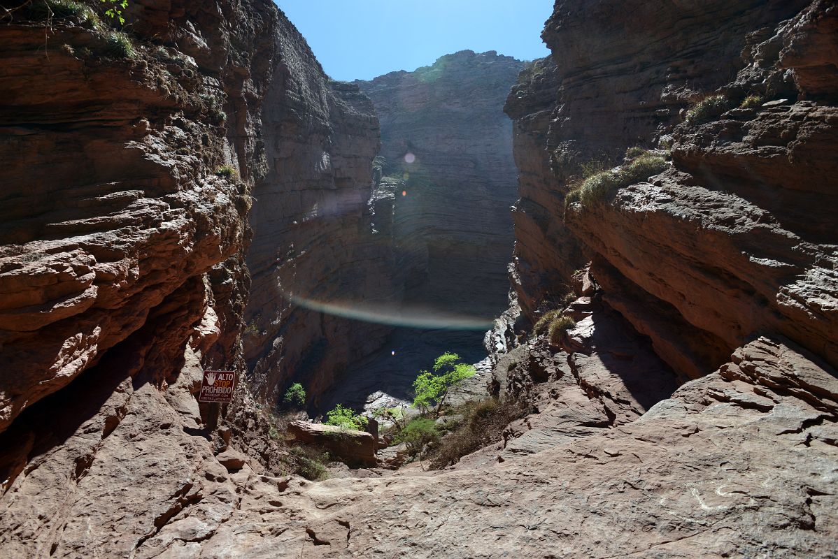 16 This Is As Far As You Can Walk In The Garganta del Diablo The Devils Throat In Quebrada de Cafayate South Of Salta